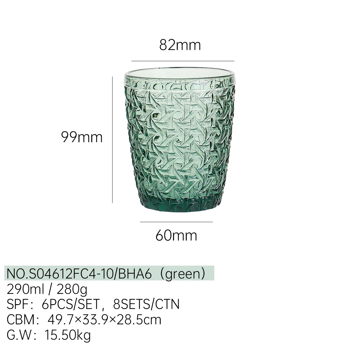 Wholesale Glassware Glass Wine Goblets Vintage Colored Decoration Clear