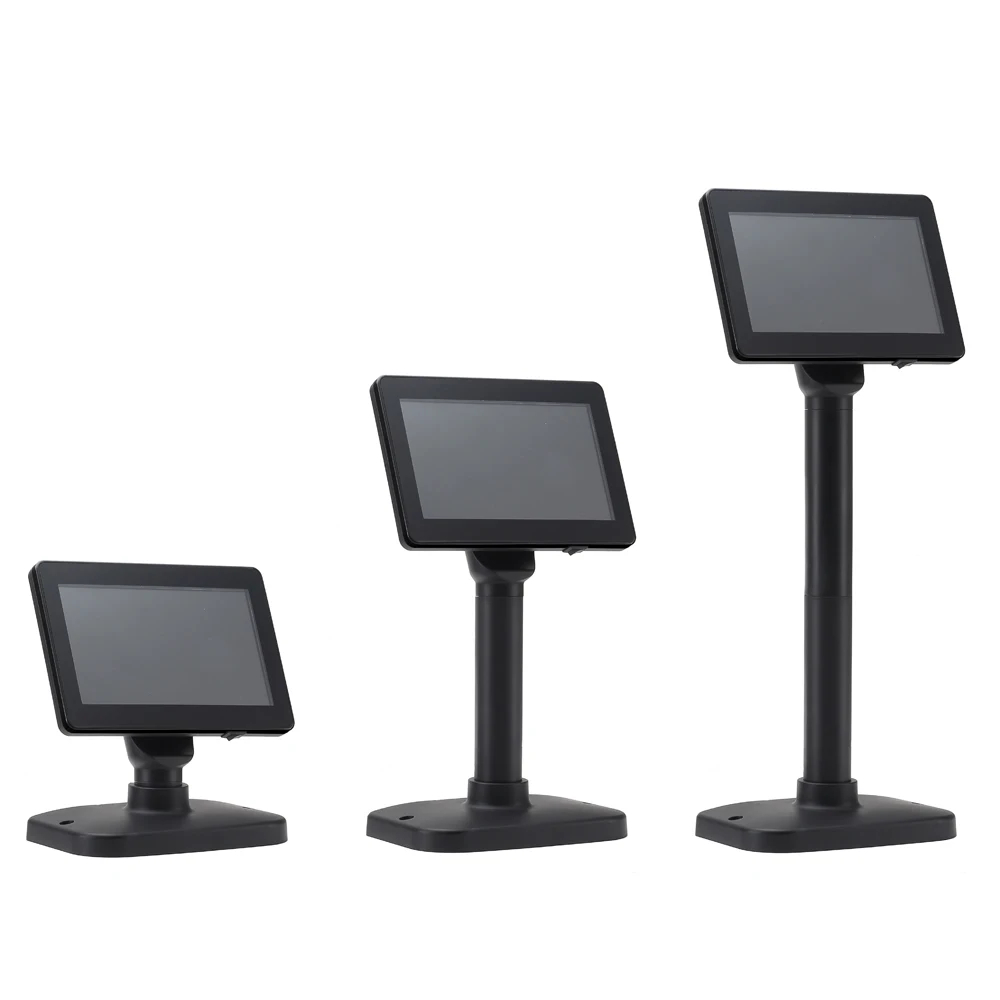 PD-4 Cheap Possystem LCD VFD  Customer Display