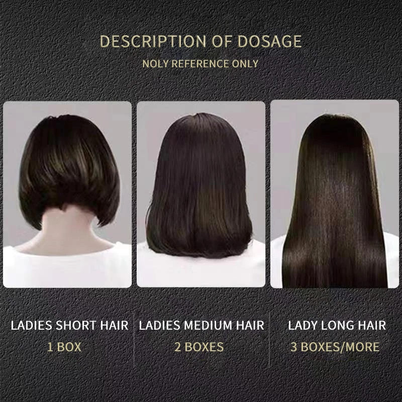 Professional Salon No Damage Semipermanent Allergy Free Black