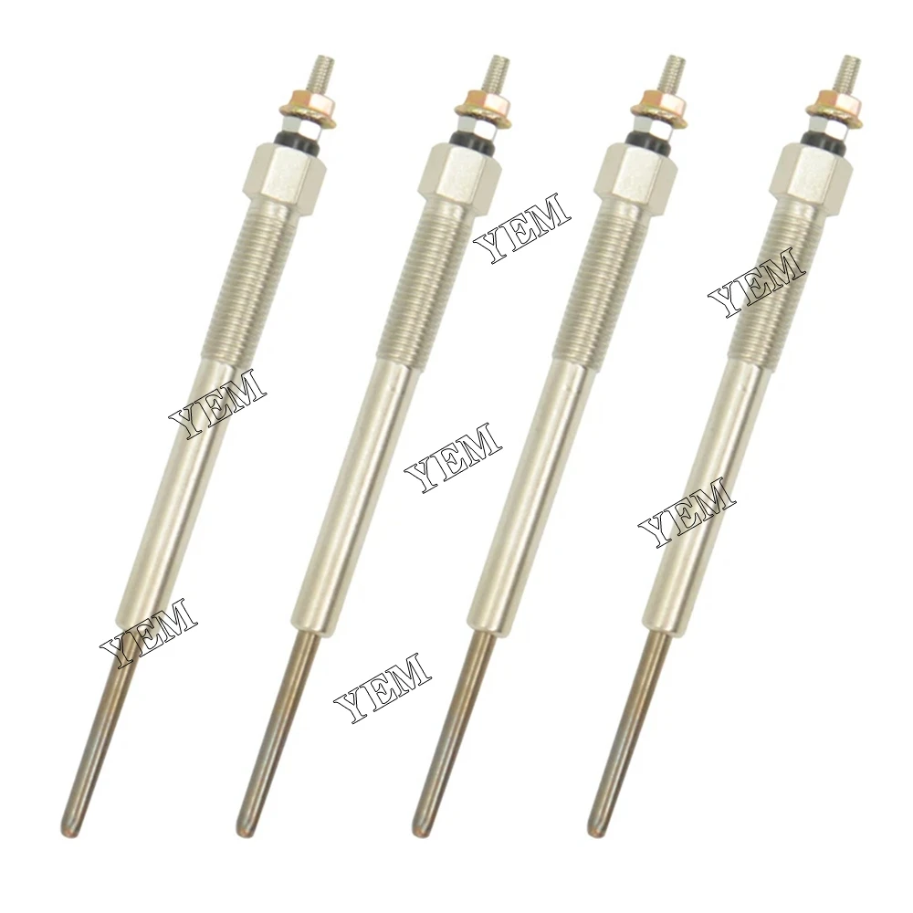High Quality 4 Pieces Glow Plug 24V for Chevrolet Isuzu NPR NQR NRR GMC 5.2L Diesel 4HK1