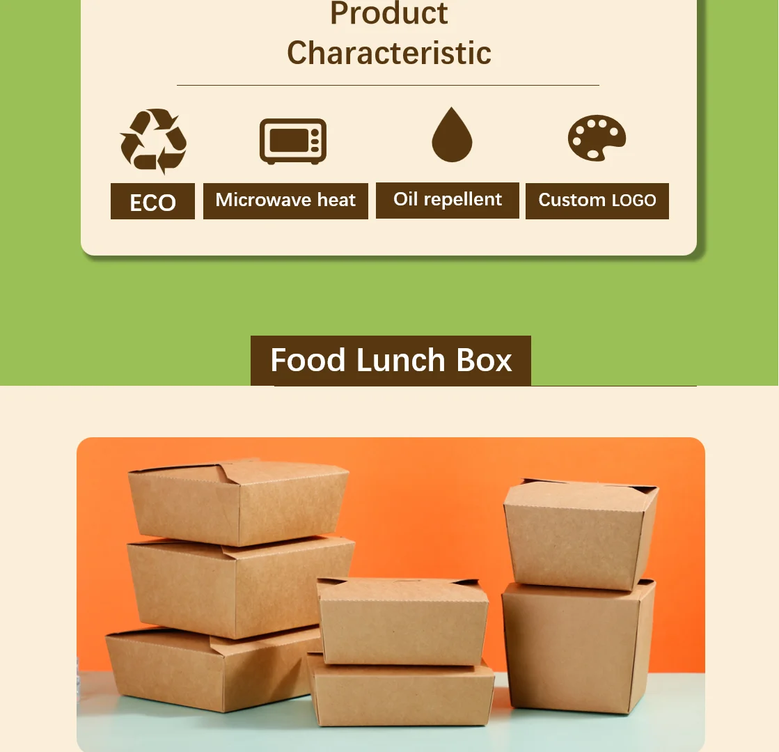 Custom Recycle Disposable Fruits Cookie Snack Chips Sauce Packaging Lunch Paper Baguette