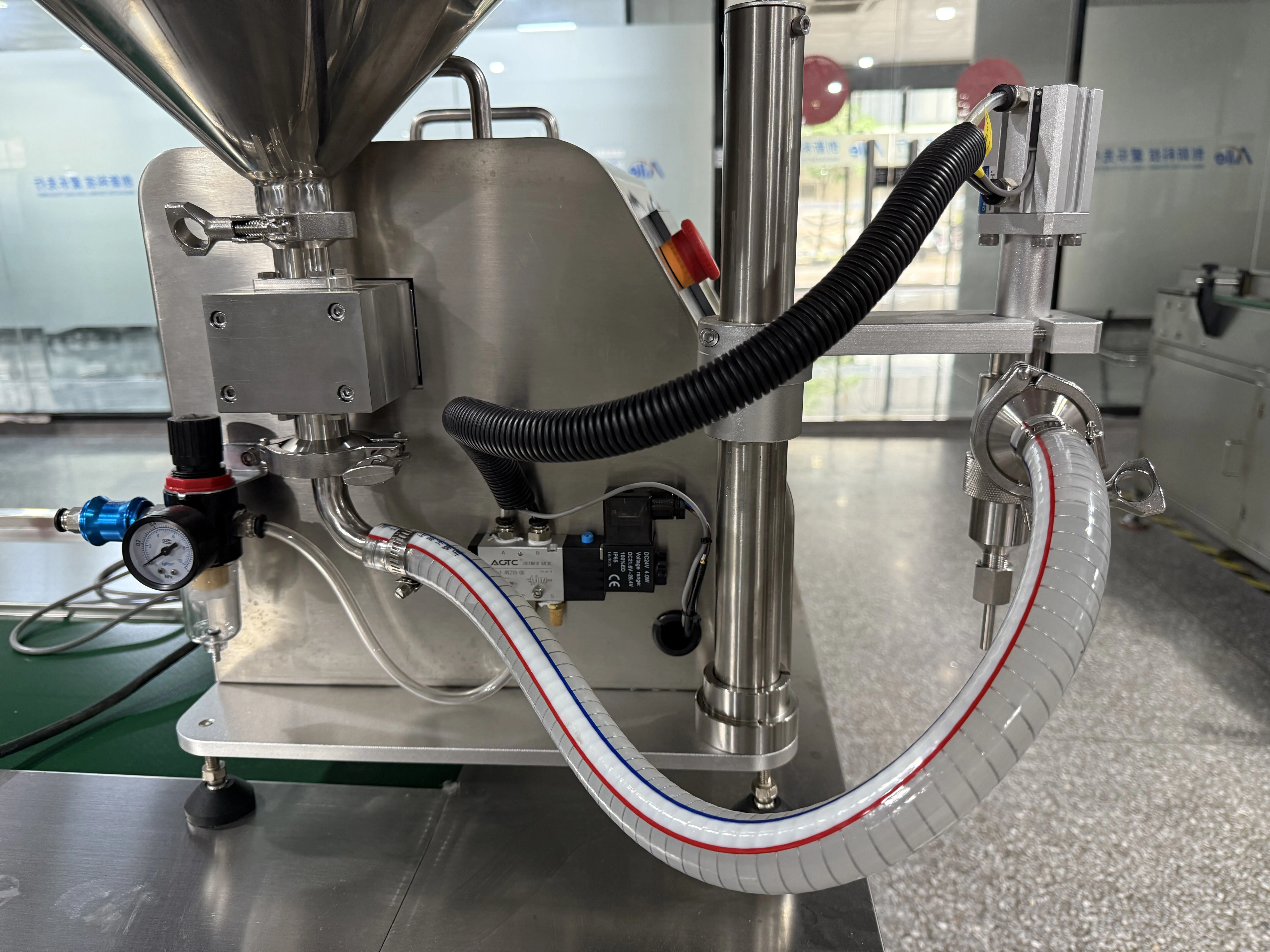 product hair gel filling machine shampoo and shower gel cosmetics cream ointment production filling machine-3