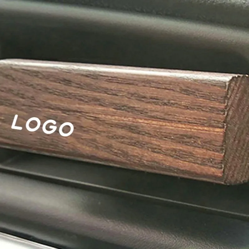 Refill Car Scent Diffuser Customize Air Vent Clip Fragrance Empty Car Perfume Wood Luxury Car Air Freshener