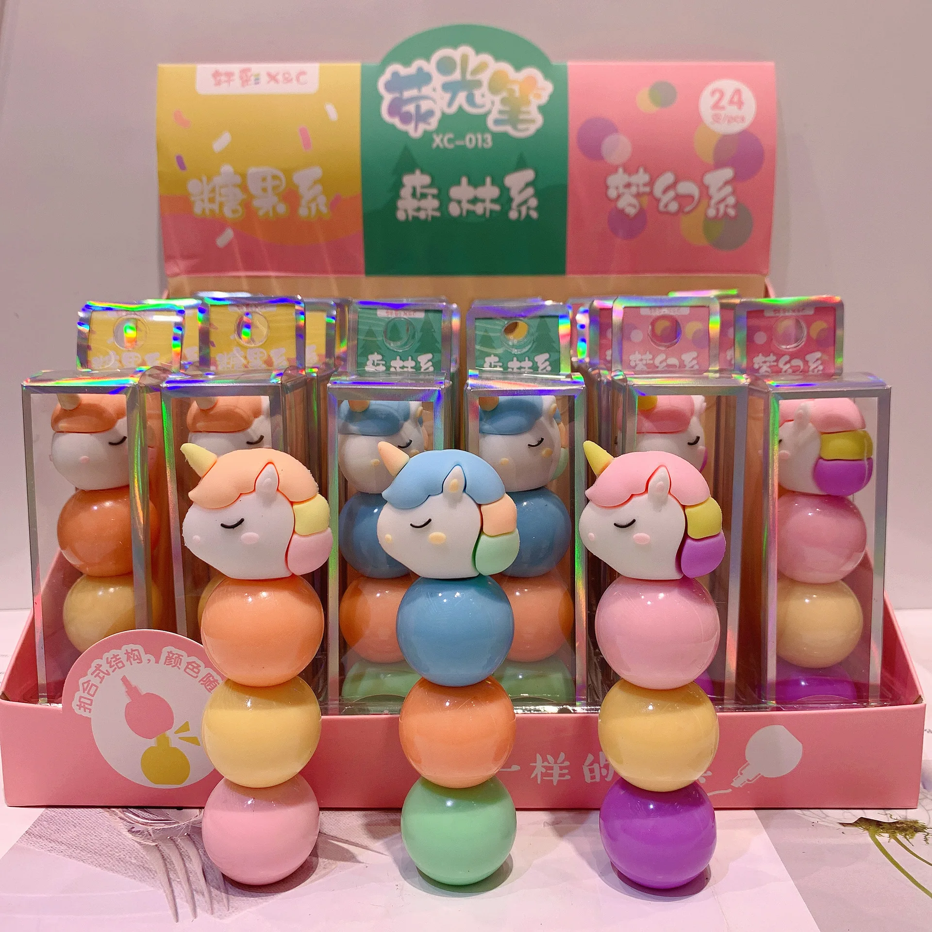 Economical Custom Highlighters Colorful Highlight On Paper School Markershighlighter Pen