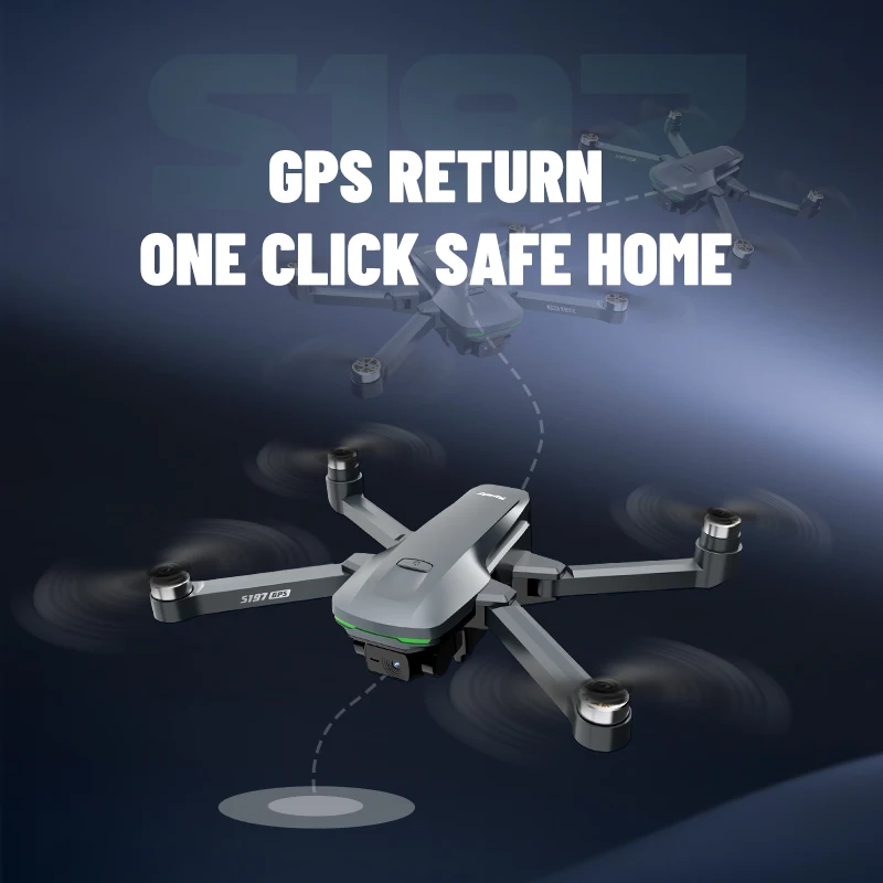 2024 S197GPS Drone - FPV Photography with GPS & Long Range