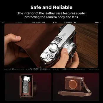 SMALLRIG X100VI Leather Case Kit for FUJIFILM X100VI Leather detail image
