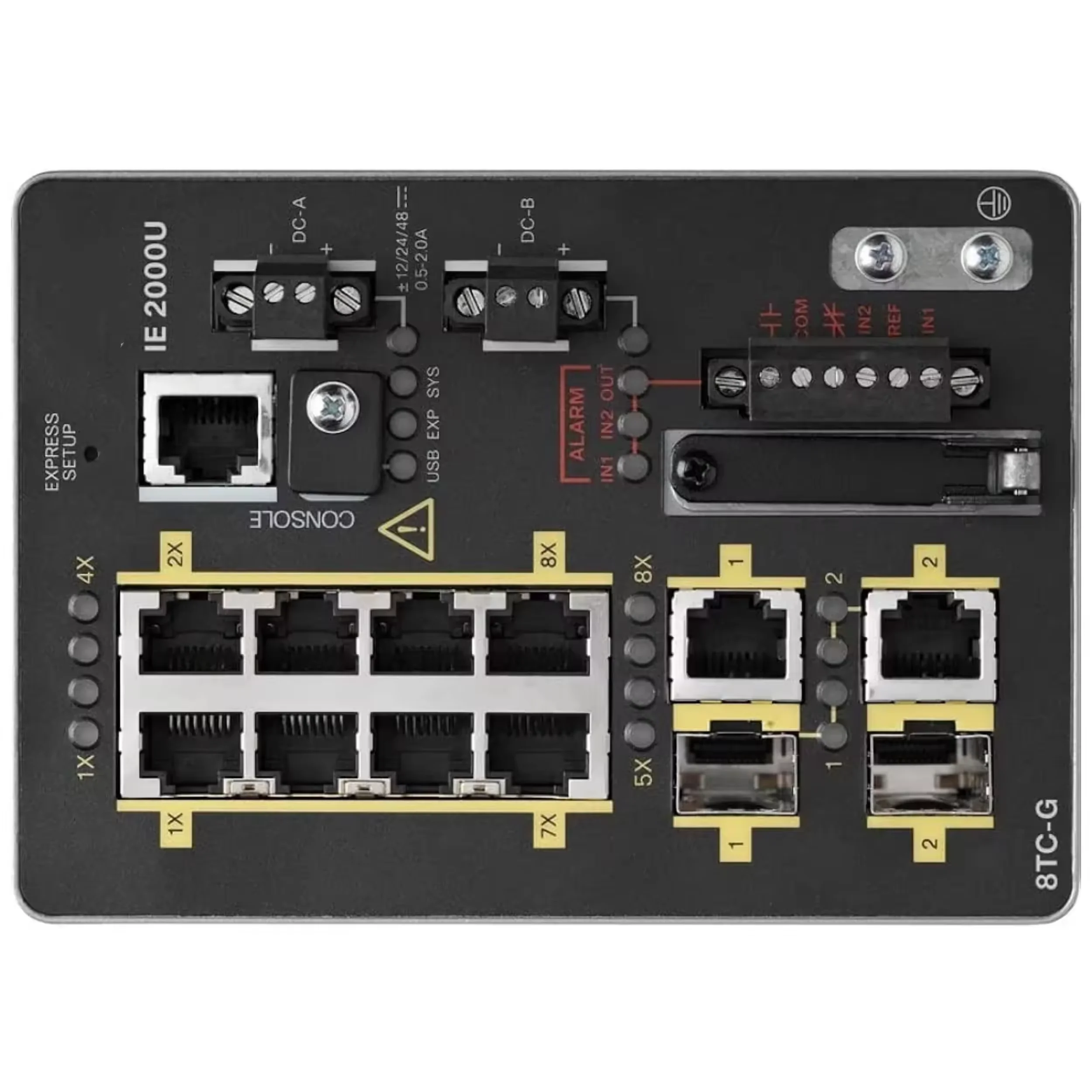 Cisco IE-2000-8TC-G-E Industrial Ethernet Switch - 2GE Combo