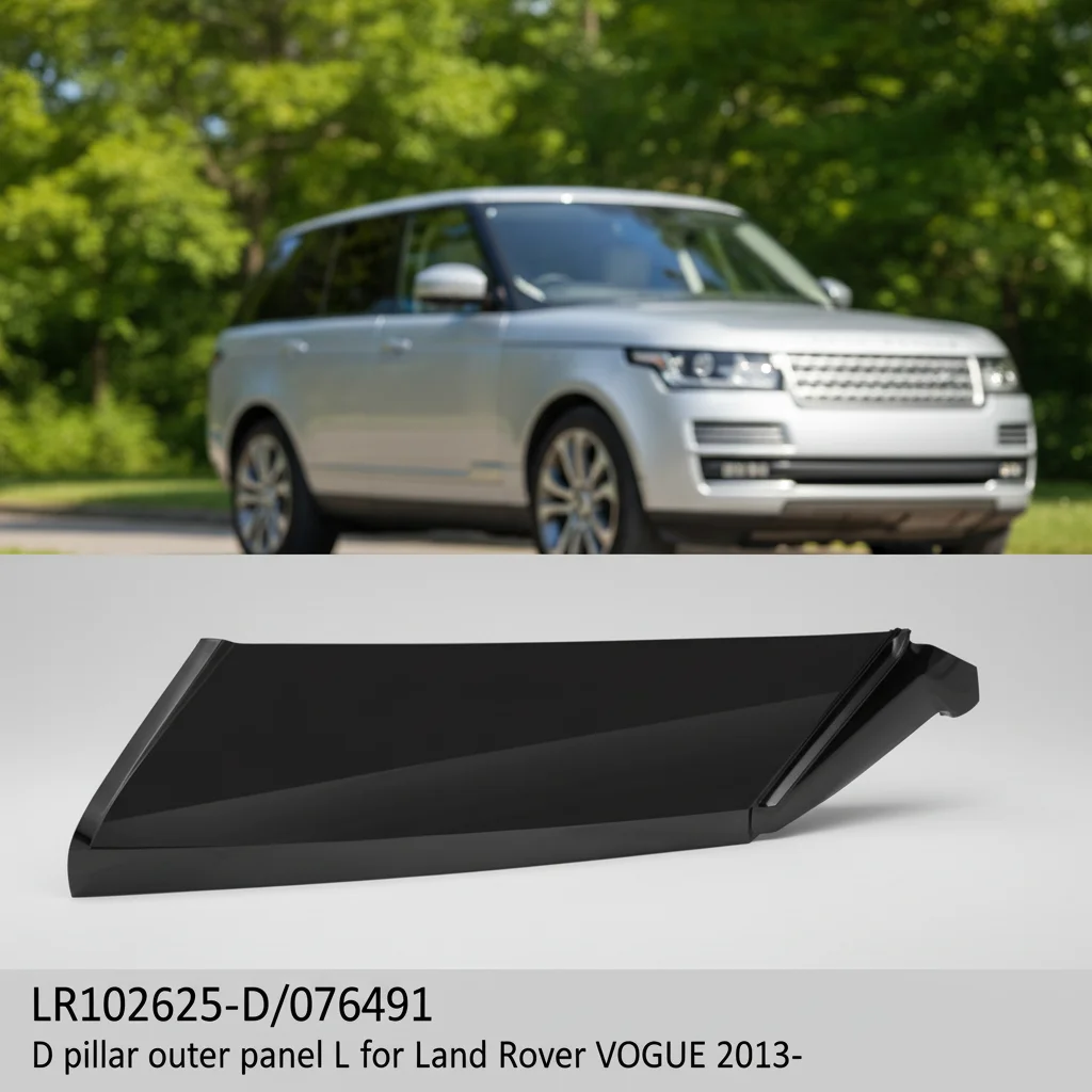 LR102625-D/076491 Direct Fit Replacement ABS Material Exterior Trim Panel D Pillar Outer Panel L for VOGUE 2013-