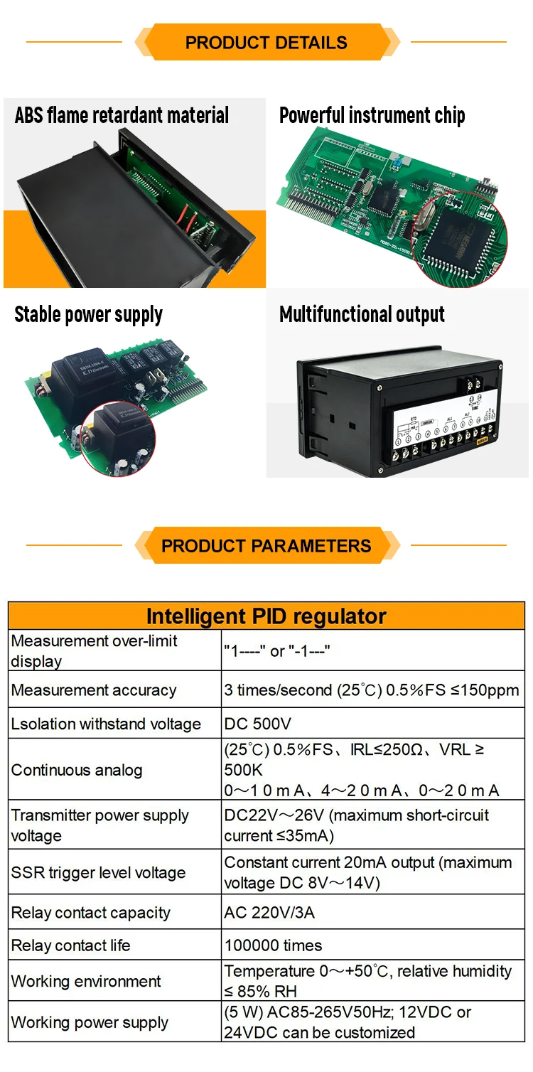 JSD--C-A2 Intelligent Digital Temperature Controller PID Temperature Display factory