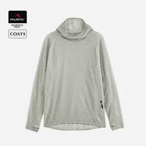 {Mountain Series} for Winter Loose Digital Outdoor Polartec Alpha Fleece Jacket Couple Style Hooded Thermal Sports Inner