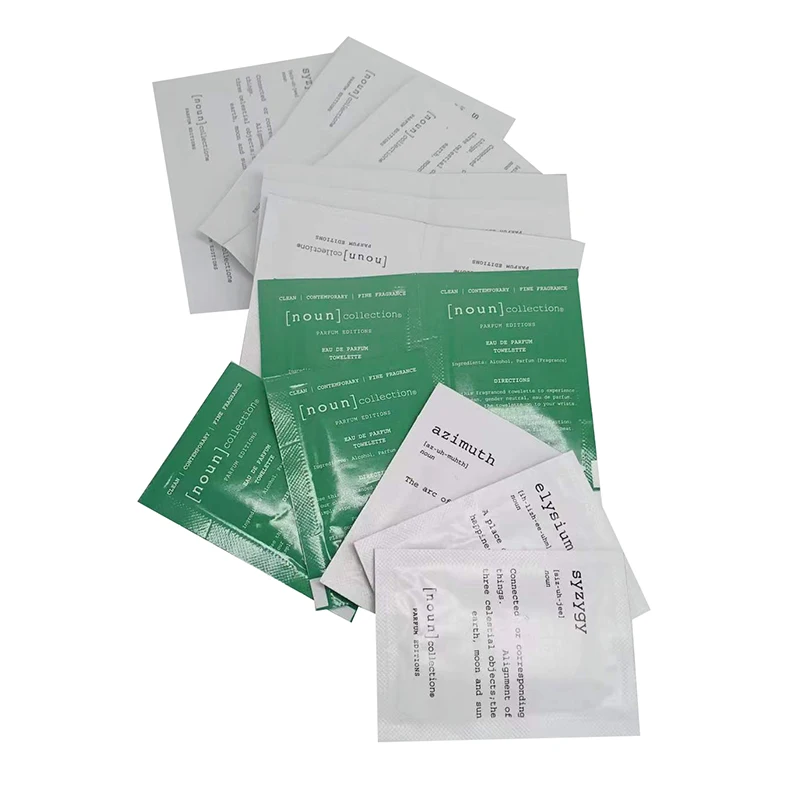 Eco Friendly Custom Logo Portable Disposable 70-75% Isopropyl Non-woven 10*6cm Small Alcohol Wipes