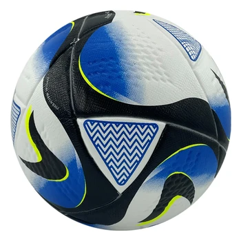 Factory custom provided thermal bonded football soccer equipment accessories training outdoor sports match PU soccer ball