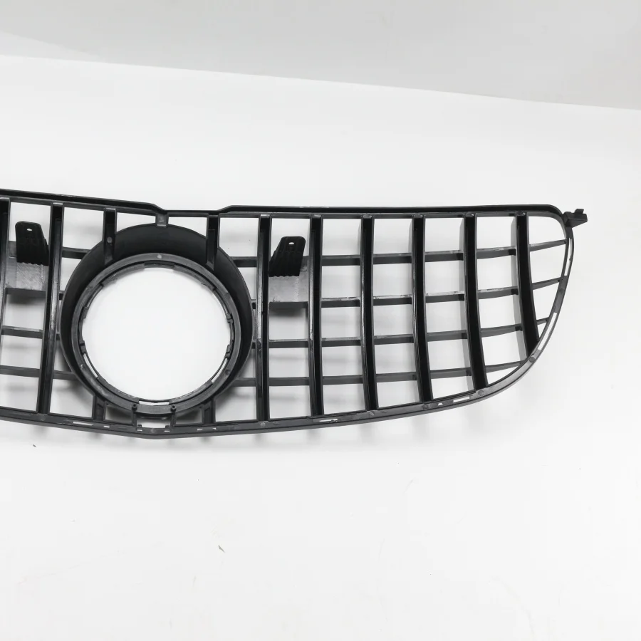product tiypeor car black and silver honeycomb mesh grille for mercedes benz gls class x166 2016   2019 models abs material gt style-11