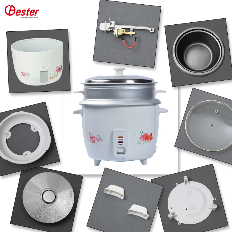 Electric Cooker Spare Parts Stainless Steel Inner Pot Lid Heating Plate  Parts Rice Cooker