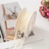 bead curtain grass 3.8cm*5 yards [Beige]