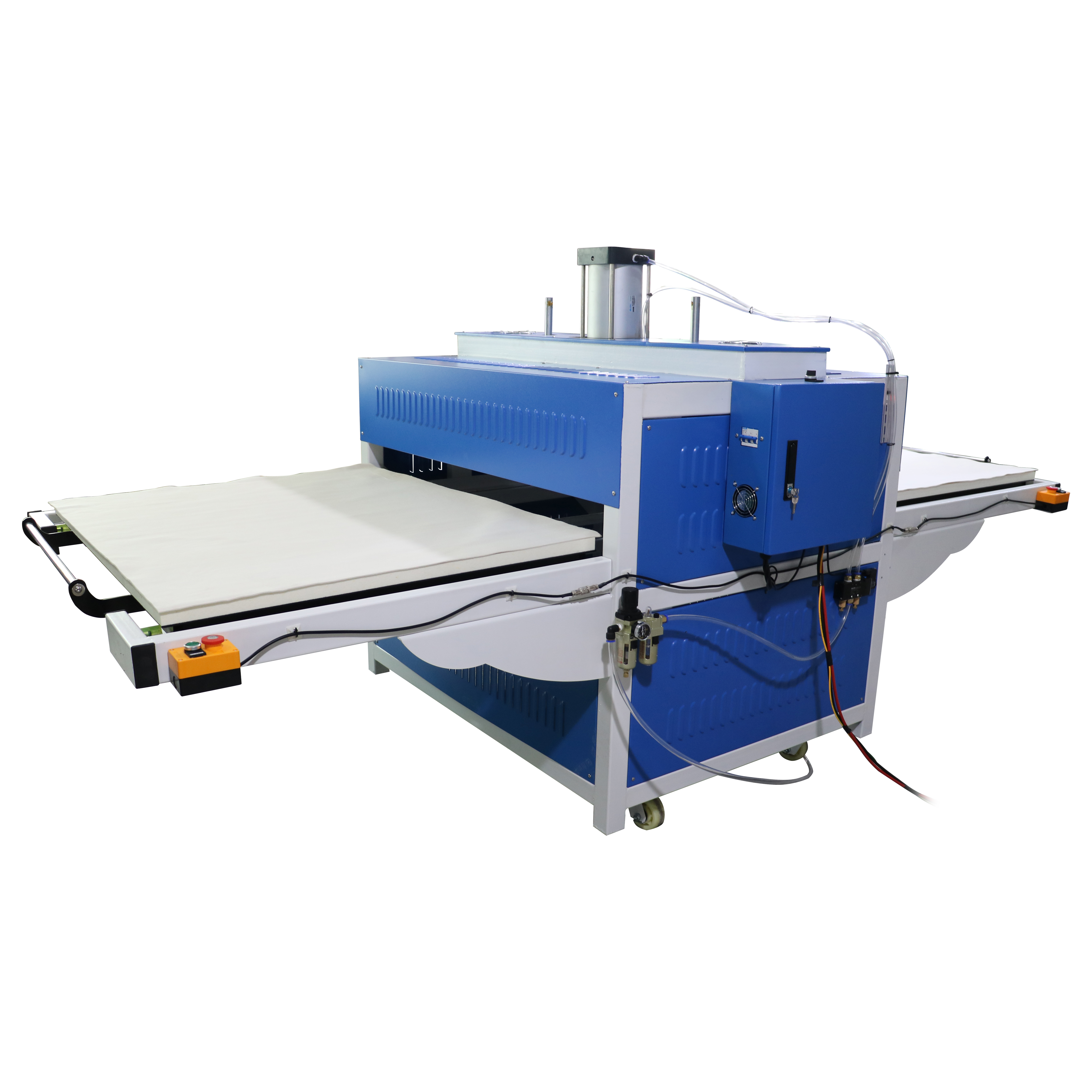 Big Size Automatic Pneumatic Sublimation Transfer Machine Two Stations