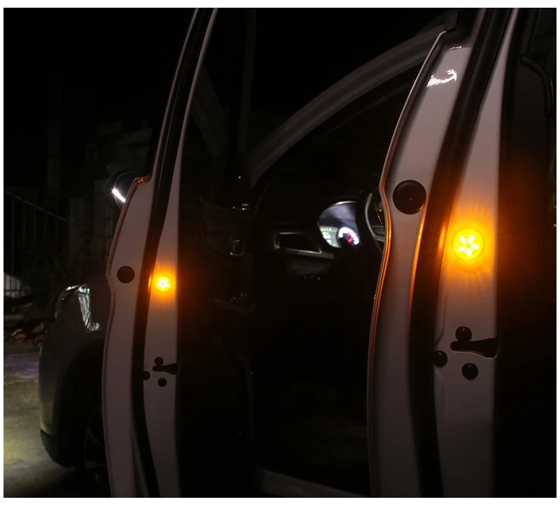 LED Türwarnleuchten Auto - Kabellose Warnlichter Für Türen & Sicherheit