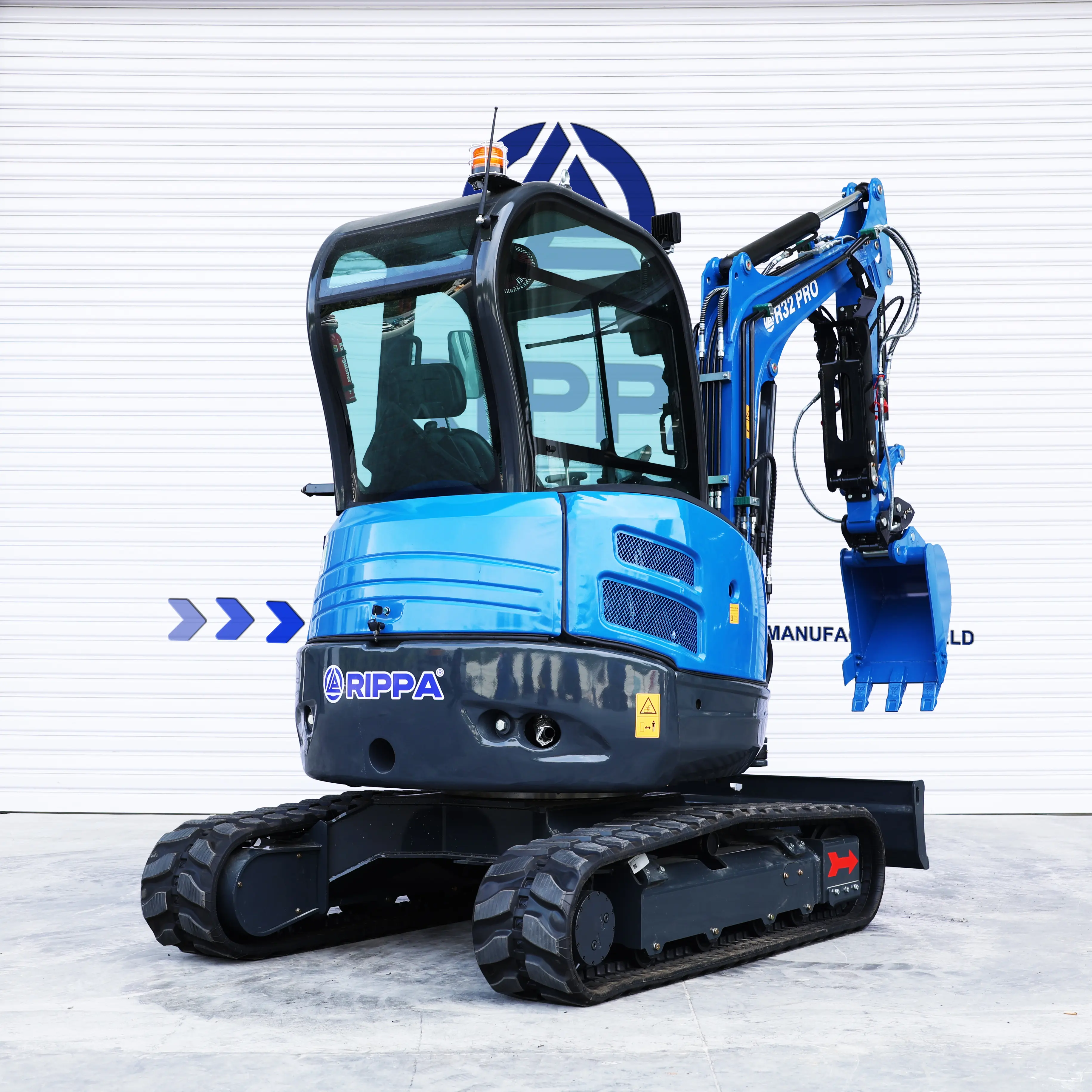 Rippa R32 Home Use Dig Excavator Household Scavatore Excavator 3.5Ton Kubota Engine Mini Excavator