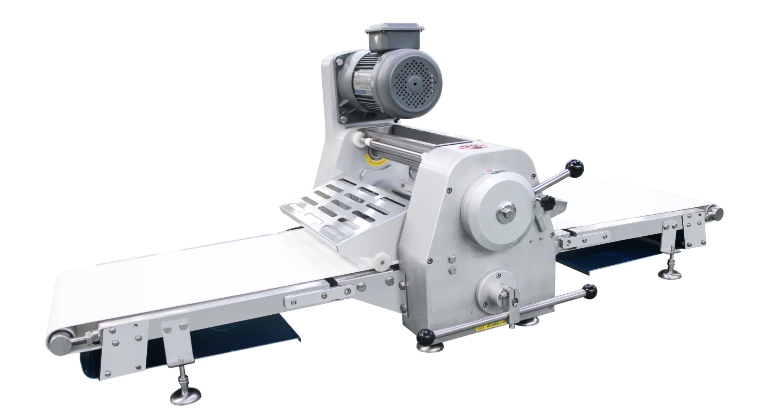 Reversible Dough Sheeter Puff Pastry Machine And Cutter Conveyor Belt