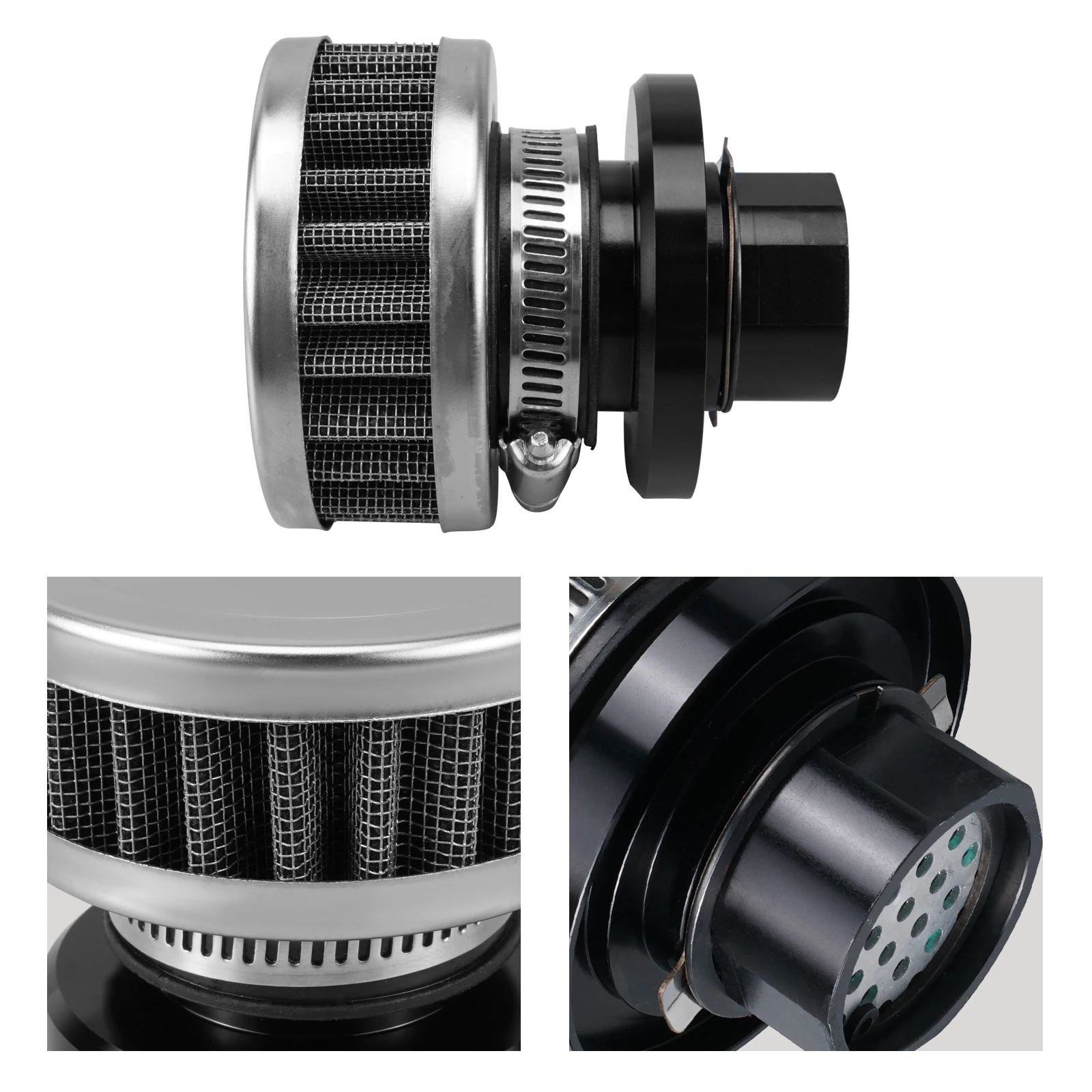 Bevinsee N54 Aluminium Oil Fill Crankcase Breather Cap Cover For Bmw