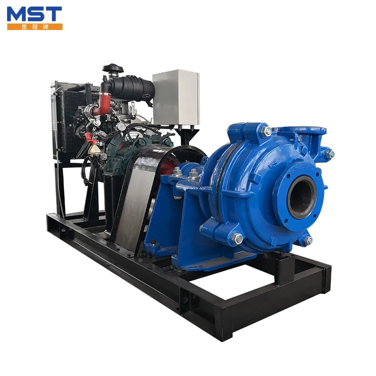 China Engine Driven Slurry Pump For 