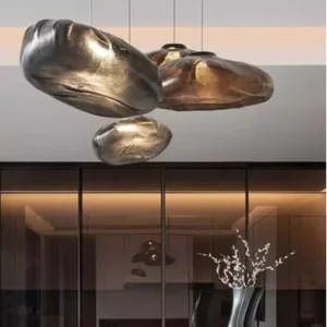 ECOJAS Restaurant Villa Living Room Handmade Glass Lighting New Modern Design Decor Chandelier