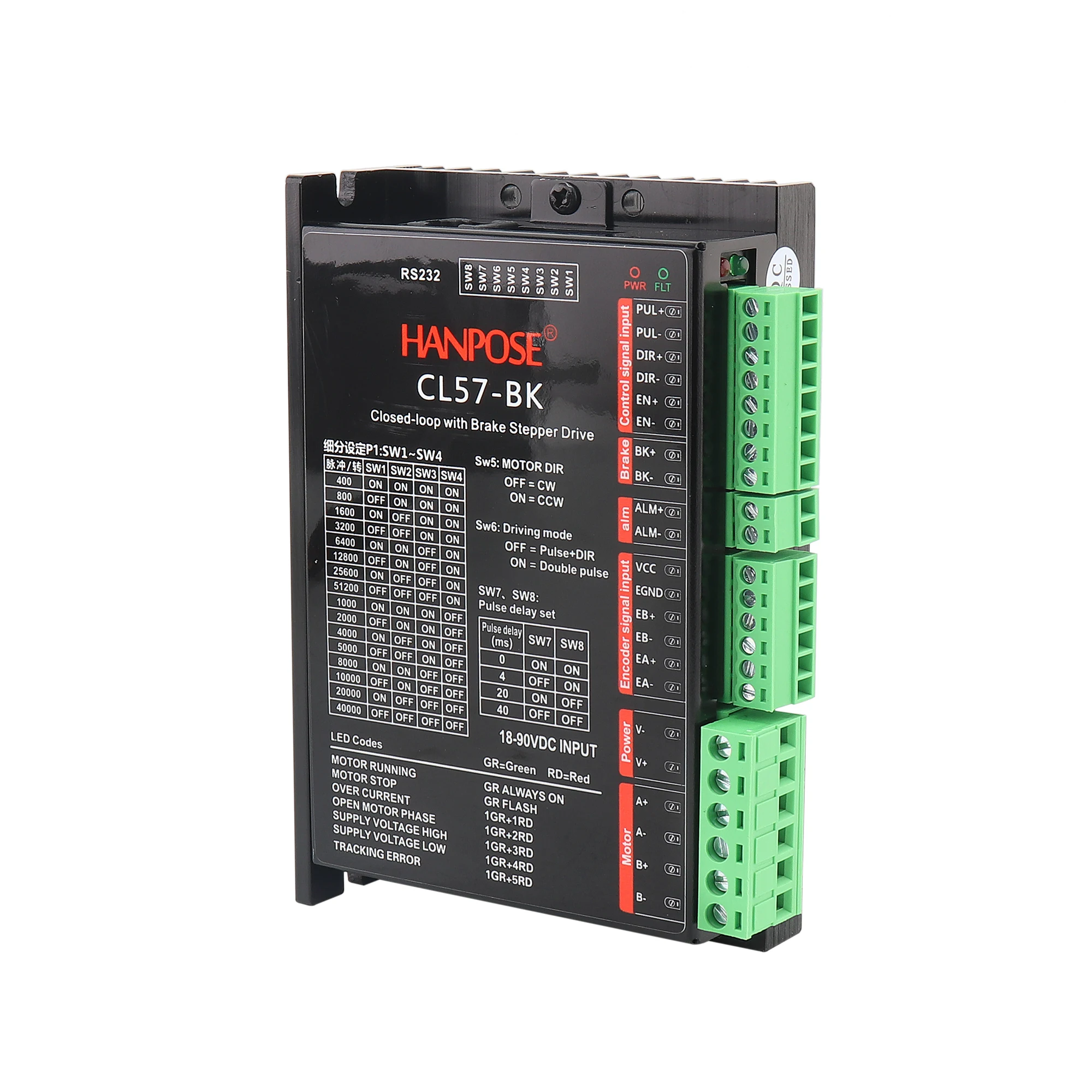 product hanpose nema17 23 step servo control driver cl57 bk is suitable for cnc hybrid servo motors-5