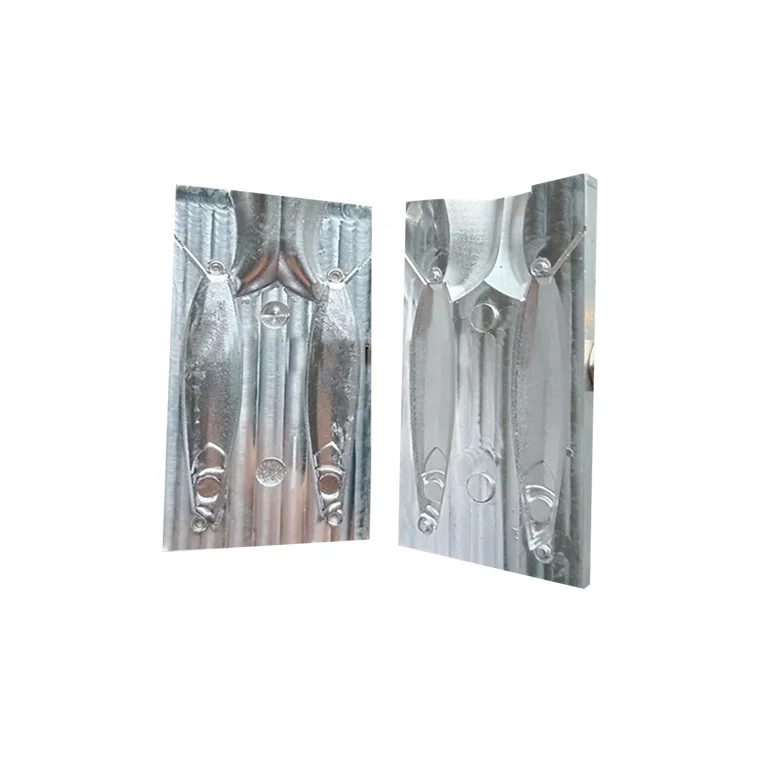 CNC Processing Custom Making Swimming Baits Hard Plastic Baits Soft Baits Aluminum Mold