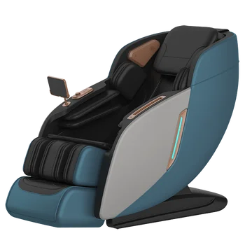 Manxiang Professional Massage Best Grey Zero Gravity Human Touch Stretch 4D Track Latest Electronic Massage Chair Body Massager
