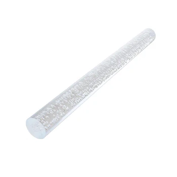 Custom Cylinder Clear Acrylic Solid Bubble Rod Perspex Rods for Retail Shop