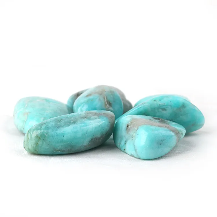 Robin Crystal Natural Polished Amazonite Tumbled Stone For Healing Energy Buy Tumbled Stone Amazonite Amazonite Tumbled Stone Product On Alibaba Com