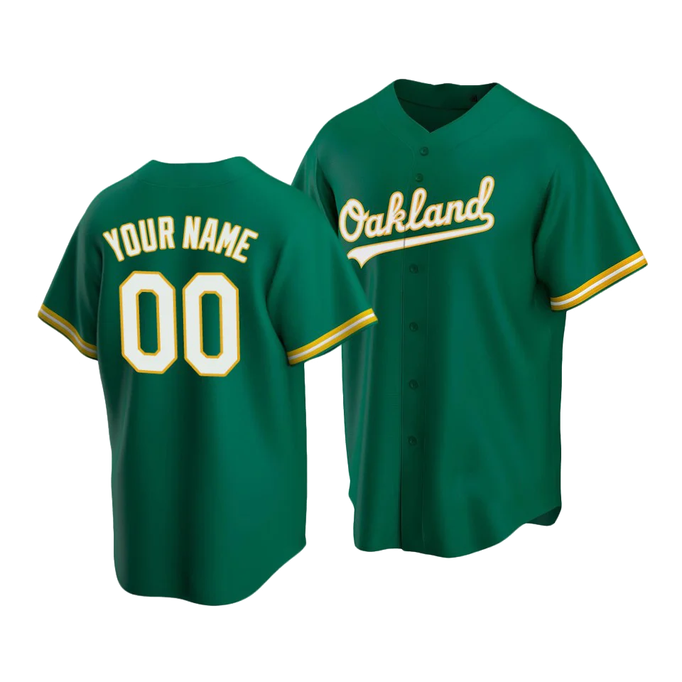 Majestic Matt Chapman Oakland Athletics Youth Green Name & Number T-Shirt Size: Medium