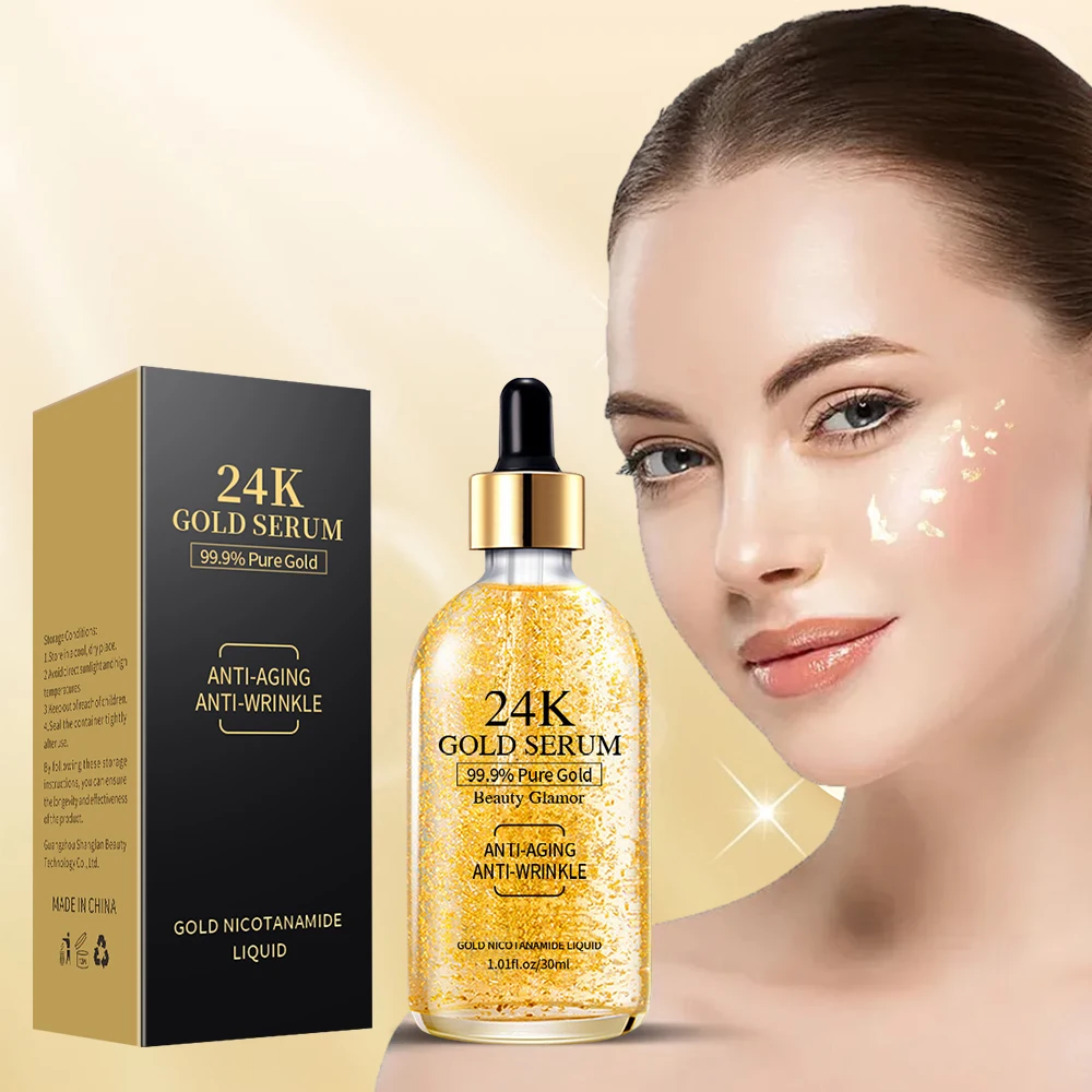 Private Custom 24K Gold Hyaluronic Acid Shrinks Pores Anti- aging ...