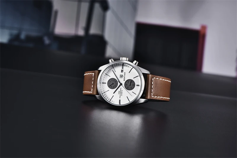 BENYAR 5187M Fashion Leather Quartz Watch Sports Multifunctional Timing  Code Watch Men's Automatic Waterproof Clock| Alibaba.com
