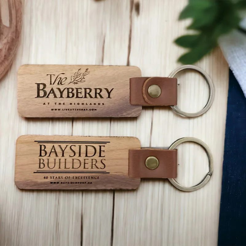 Interlocking Keychains Laser Cut Wooden Couple Keychain Set Valentine