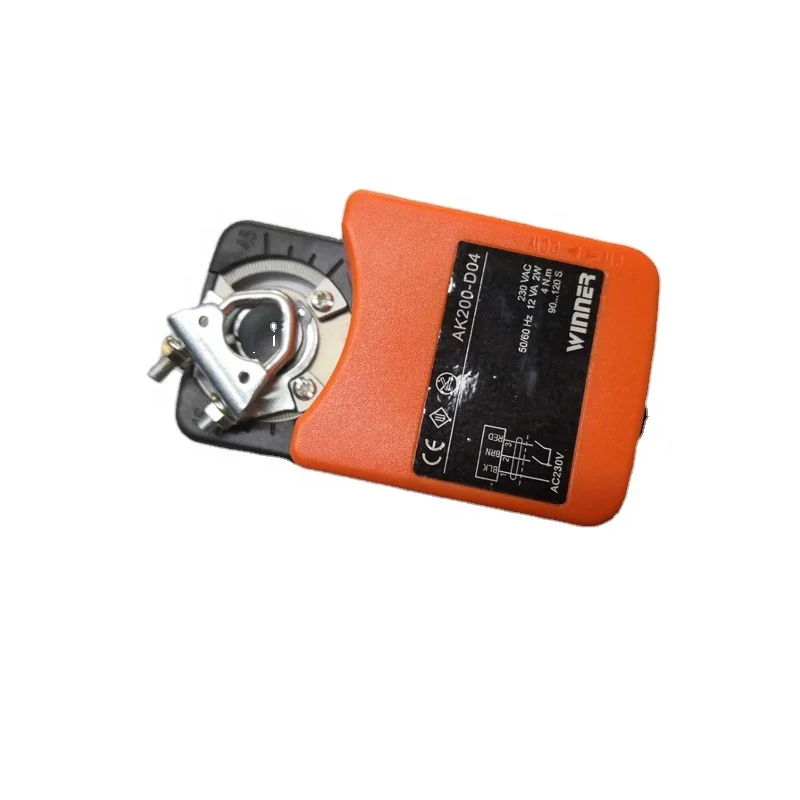 220V Modulating Control Round Spindle 10mm~18mm Air Damper Actuator