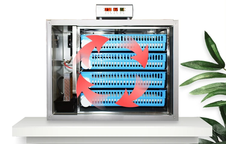 Цветная стальная доска, инкубатор для куриных яиц, Умный Большой промышленный инкубатор для 120 яиц, инкубатор для инкубации и выведения