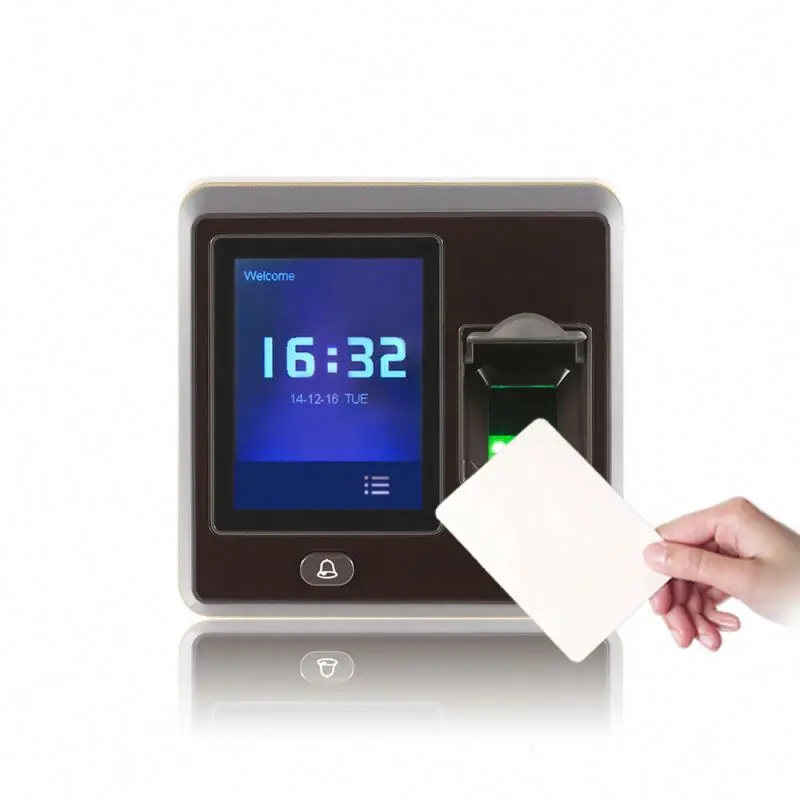TCP/IP Biometric Fingerprint Time Attendance With Optional RFID Card software time recording