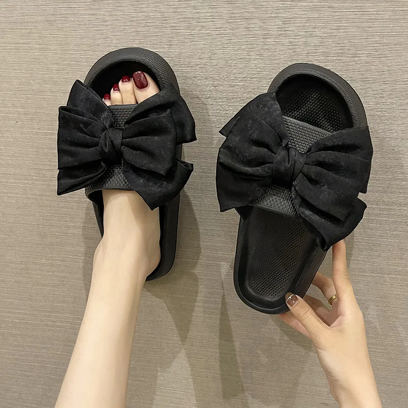 Home Slippers Thick Platform Bathroom Cloud Slippers Non-slip Flip Flops  Foam Women Fashion Soft Sole Eva Indoor Slides Slippers - Buy Home Slippers  Thick Platform Bathroom Cloud Slippers Non-slip Flip Flops Foam