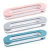 Pink, blue, gray