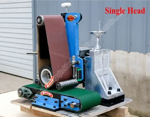 Manufacturer flat metal deburring mini surface grinding machine