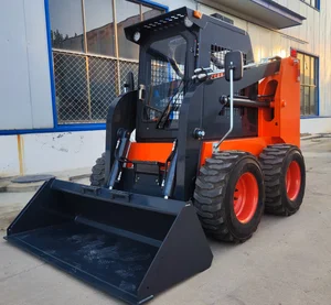 GMINT China New Hydraulic Wheel Crawler Loader Skid Steer Loader with 1000KGS Loading Capacity