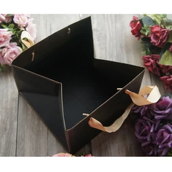 Confezione Regalo Da 6 Scatole Per Tartufi Nere - 24x5.5x3.5 Cm, Per Cioccolatini E Bomboniere