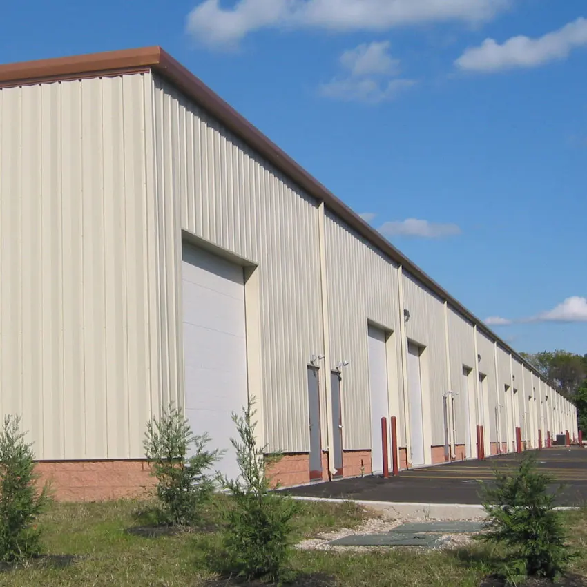 Промышленные конструкции сборная мастерская из стальной с сэндвич-панелью