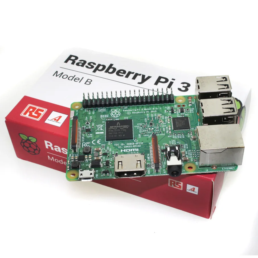 Raspberry Pi Model 3 B Wifi and Bloth uetoon board