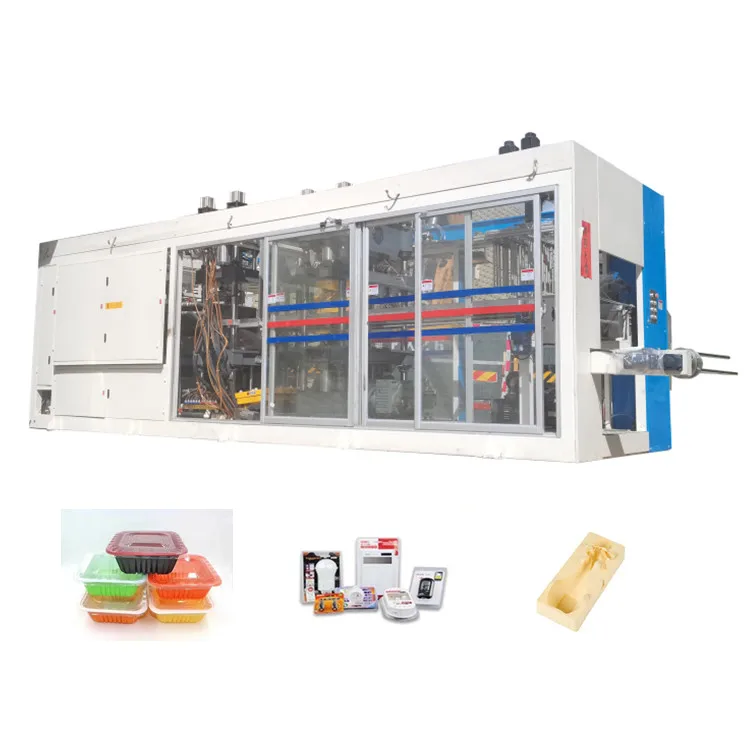 Used Polystyrene Tray Making Machine Plastic-food-container-machine One-stop Efficient Production Plastic Thermoforming Machine