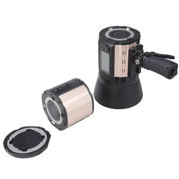 NiceFoto 800W Outdoor Flash Lighting Studio Flash Battery Powered Flash Light K8TTL.M TTL for Canon and Nikon detail image