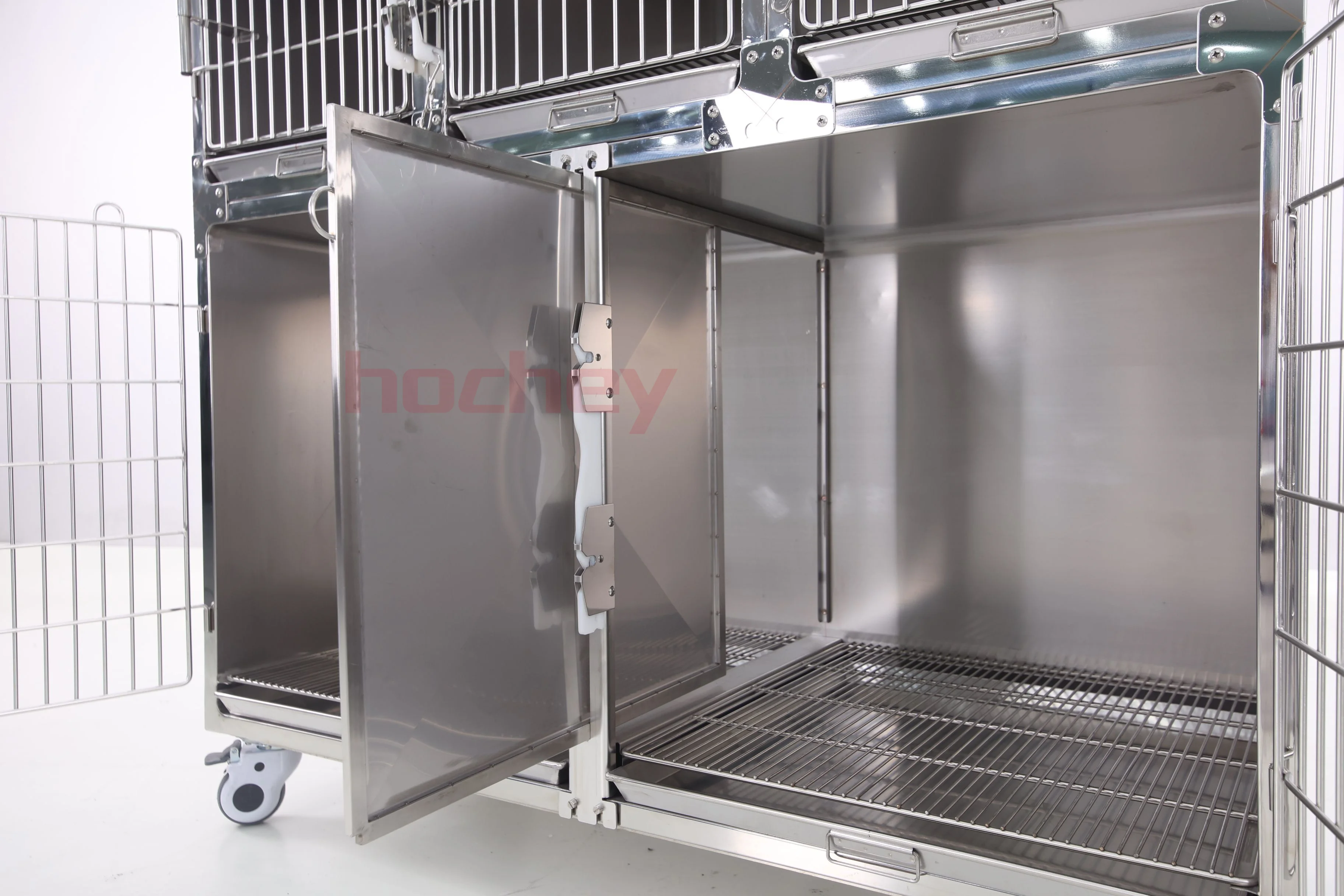 Mt Medical Luxury Stainless Steel Veterinary Animal Cage Cat Dog Kennel