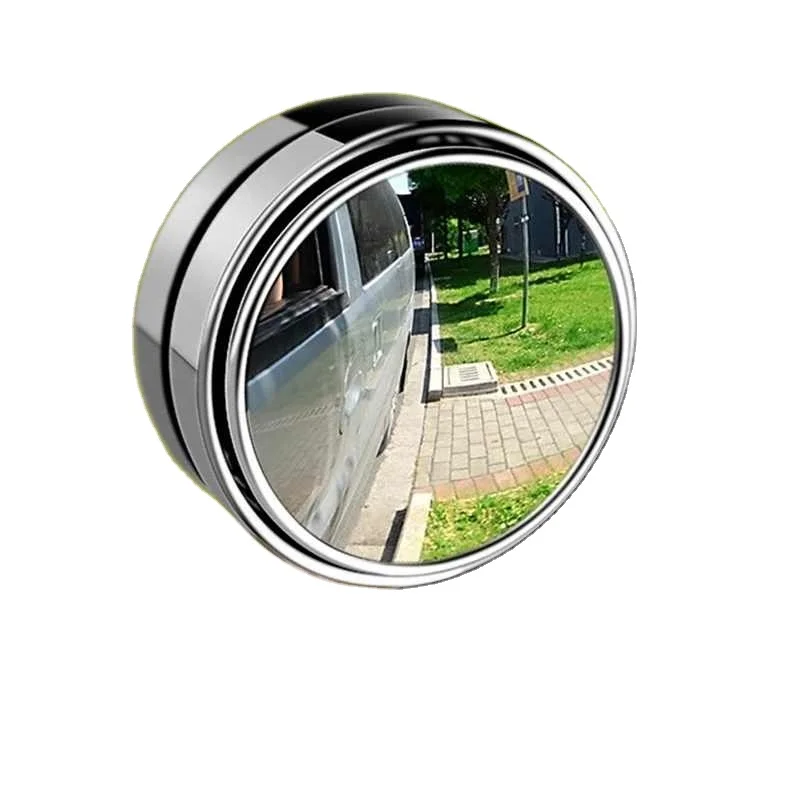 Grand General - Miroir Angle Mort Convexe 20,3x10,2cm - Acier Inoxydable - Pour Camion & SUV