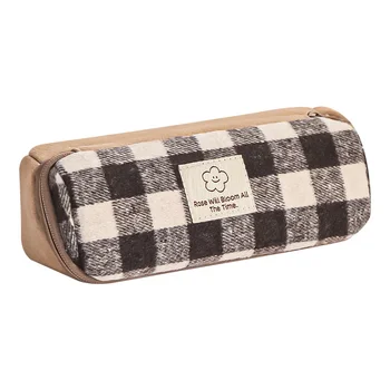 Customizable Korean  Zipper Wholesale Carrying Box  Pencil case Fabric